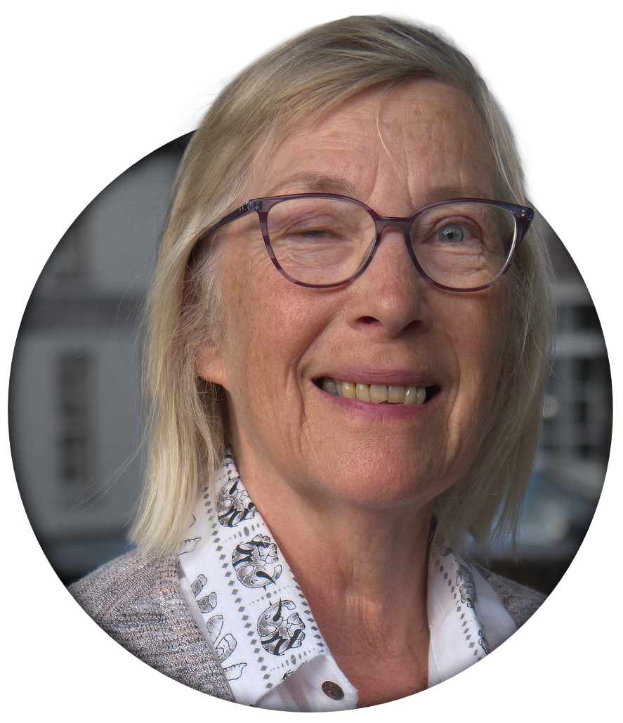 Portrait of Anne Phillips, Chair of Overton Parish Council